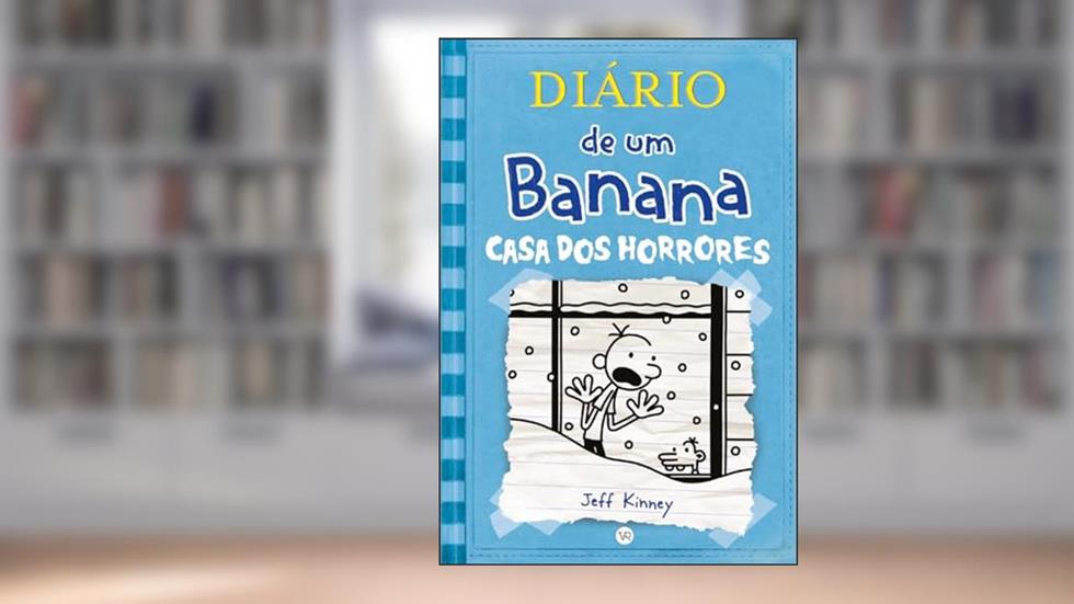 Diário de um Banana 6: Casa dos horrores, do autor Jeff Kinney