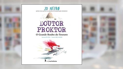 Capa de Doutor Proktor - o grande roubo do tesouro, do autor Jo Nesbo