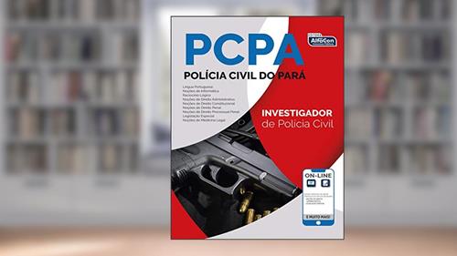 Capa de Policia Civil do Pará - Investigador de Policia PC PA, do autor Equipe Alfacon