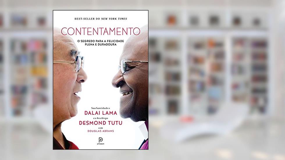Contentamento, do autor Desmond Tutu e Douglas Abrams Dalai Lama