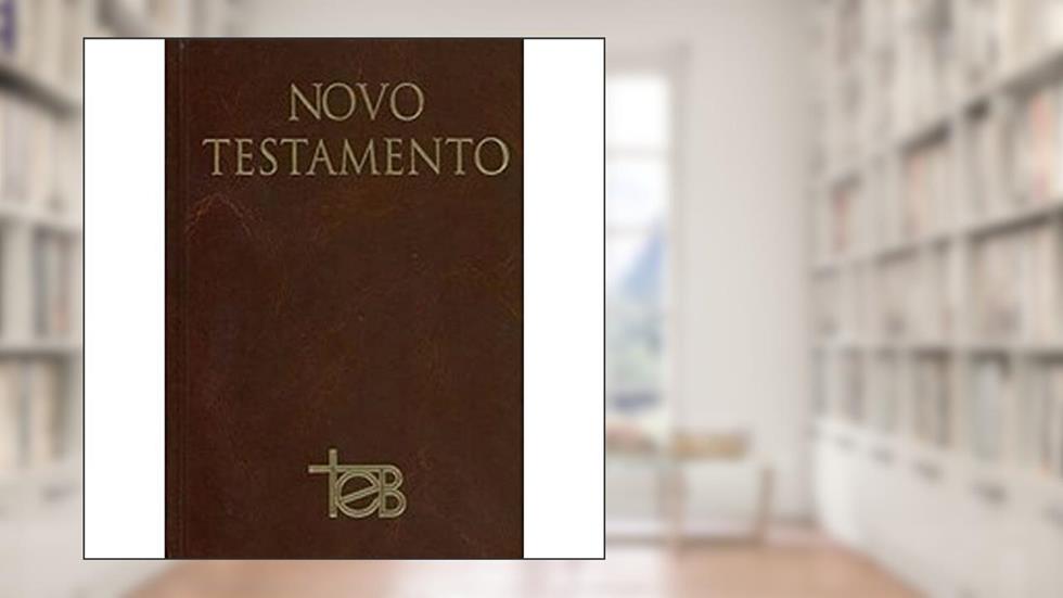 Novo Testamento Teb. Capa Dura Preta, do autor Vários Autores