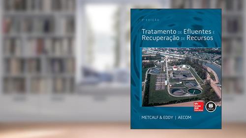 Capa de Tratamento de Efluentes e Recuperação de Recursos, do autor Metcalf and Eddy Inc