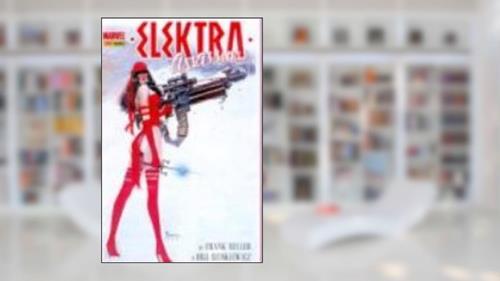 Capa de Elektra. Assassina, do autor Bill Sienkiewicz; Frank Miller