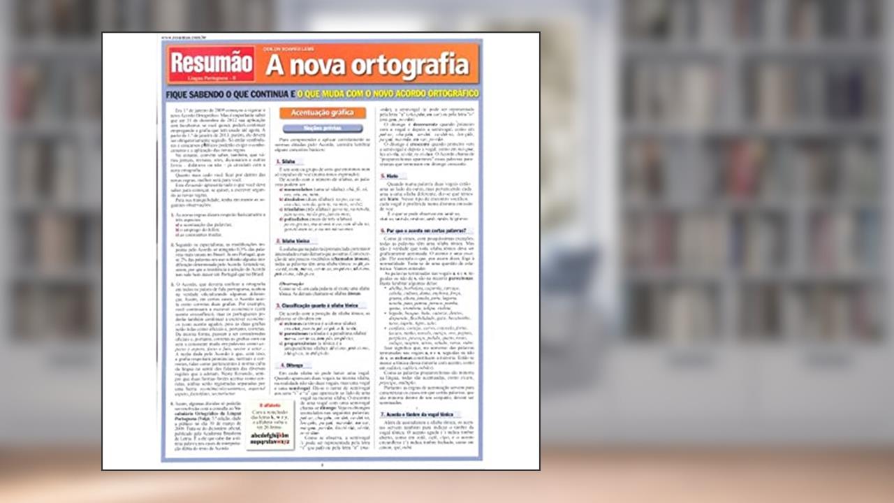 A Nova Ortografia, do autor Odilon Soares Leme