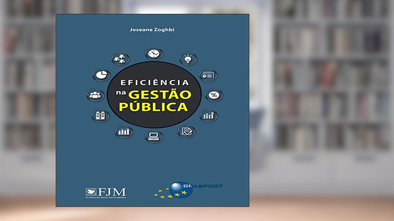 Eficiência na gestão pública, do autor Joseane Zoghbi