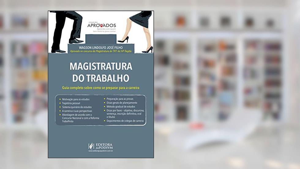 Aprovados - Magistratura do Trabalho (2019), do autor Wagson Lindolfo Jose Filho