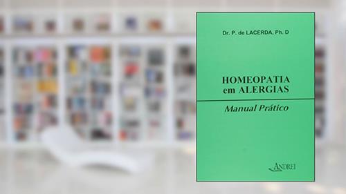 Capa de Homeopatia em Alergias. Manual Pratico, do autor Paulo de Lacerda