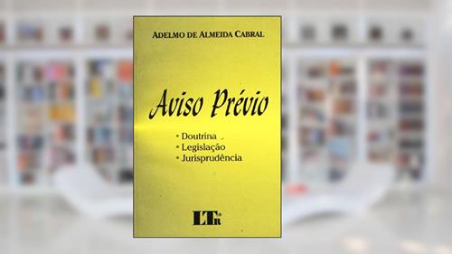 Capa de Aviso Prévio, do autor Adelmo de A. Cabral