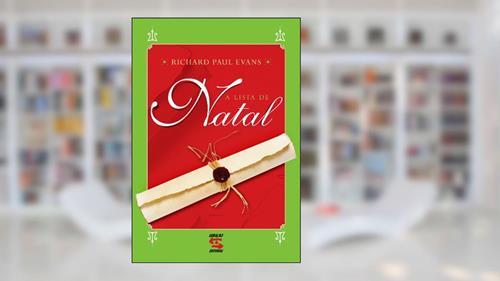 Capa de A Lista de Natal, do autor Richard Paul Evans