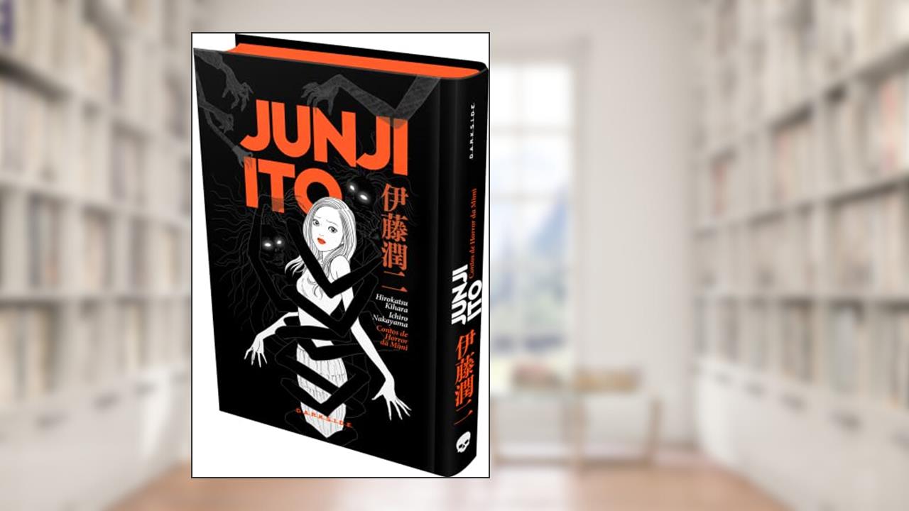 Contos de Horror da Mimi (Edição Completa), do autor Junji Ito; Hirokatsu Kihara; Ichiro Nakayama