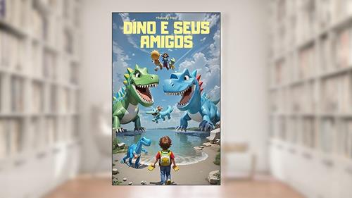 Capa de Dino e seus amigos, do autor Melody Mell