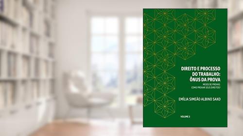 Capa de DIREITO E PROCESSO DO TRABALHO: ÔNUS DA PROVA: MEIOS DE PROVAS: COMO PROVAR SEUS DIREITOS?, do autor Emília Simeão Albino Sako