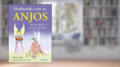 Capa de Meditando com os Anjos, do autor Sônia Café