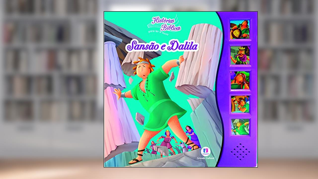 Capa de Sansão e Dalila, do autor Ciranda Cultural