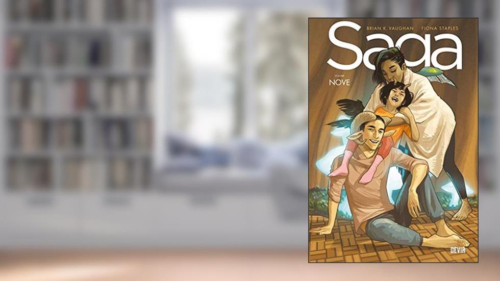 Saga Volume 9, do autor Brian K. Vaughan
