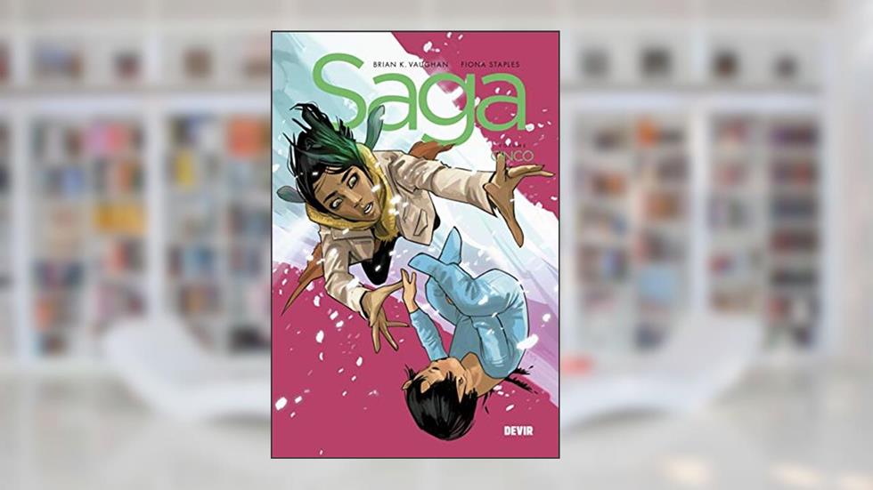 Saga Volume 5, do autor Brian K. Vaughan