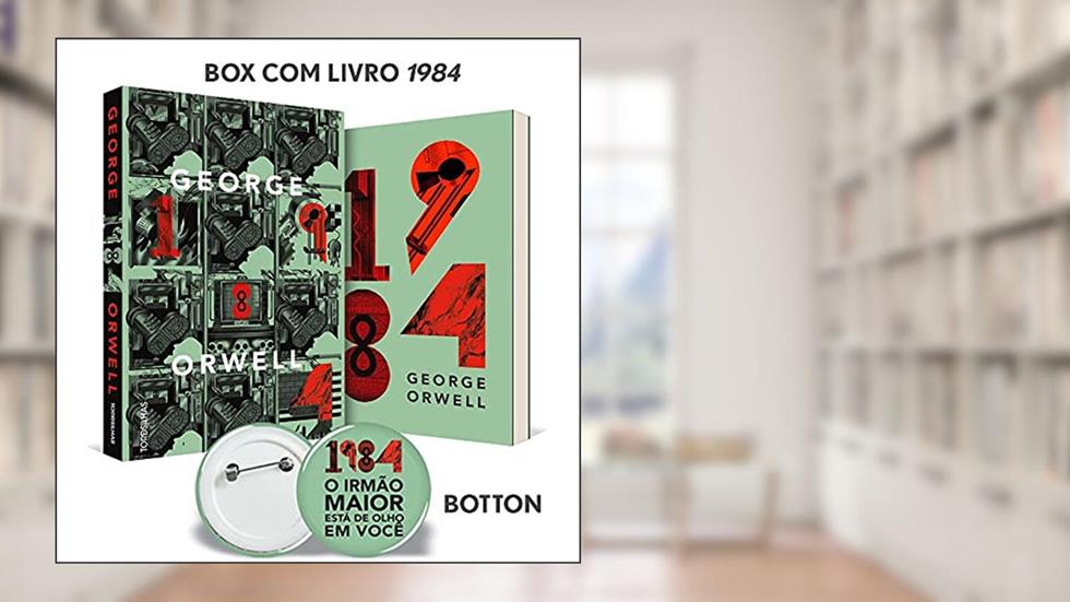 Kit - 1984 com Botton, do autor George Orwell