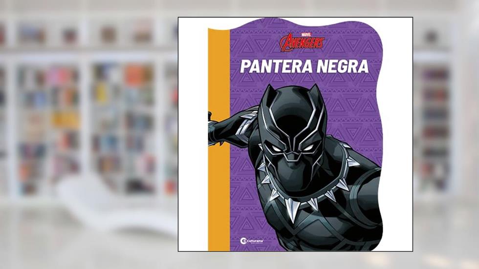 Livro Recortado Marvel - Pantera Negra, do autor Culturama