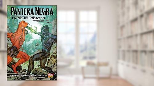 Capa de Pantera Negra: Vingadores do Novo Mundo Livro 2, do autor Leonard Kirk