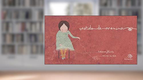 Capa de Vestido de menina, do autor Tatiana Filinto