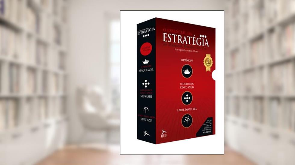 Essencial Da Estratégia Definitivo - Box 3 Livros, do autor Sut Zu; maquiavel; miymoto Musashi