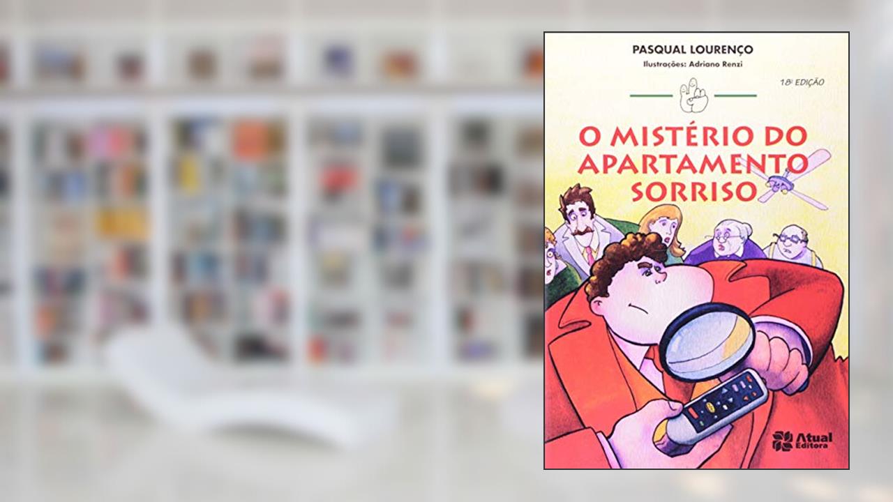Capa de O mistério do apartamento sorriso, do autor Pasqual Lourenço