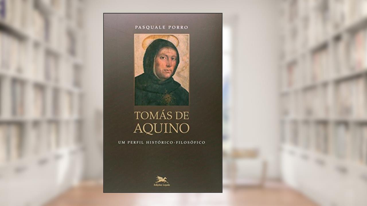 Capa de Tomás de Aquino: Um perfil histórico-filosófico, do autor Pasquale Porro
