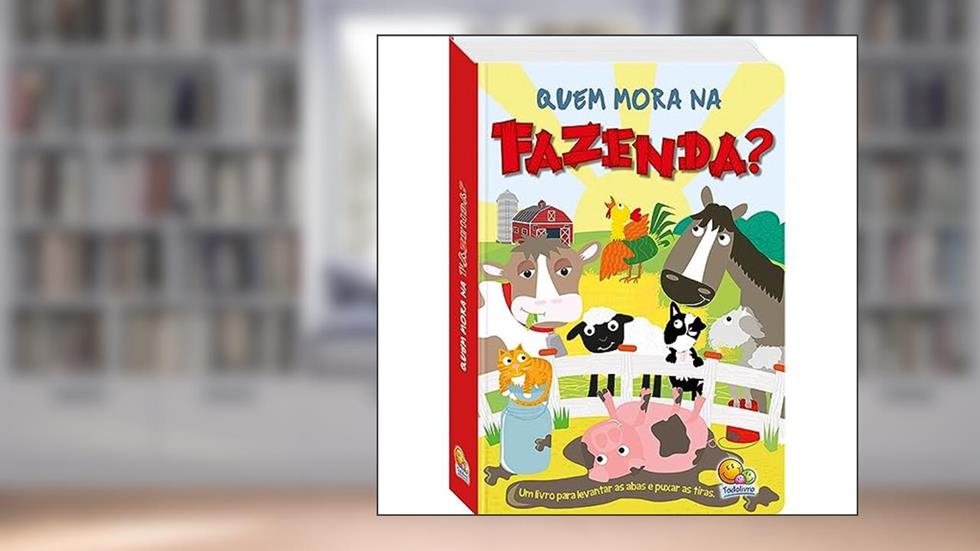 Levante e Puxe! Quem mora na Fazenda?, do autor Kate Thomson