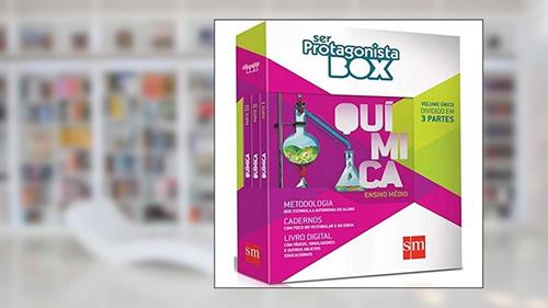 Capa de Ser Protagonista. Química - Box, do autor Aline Thais Bruni