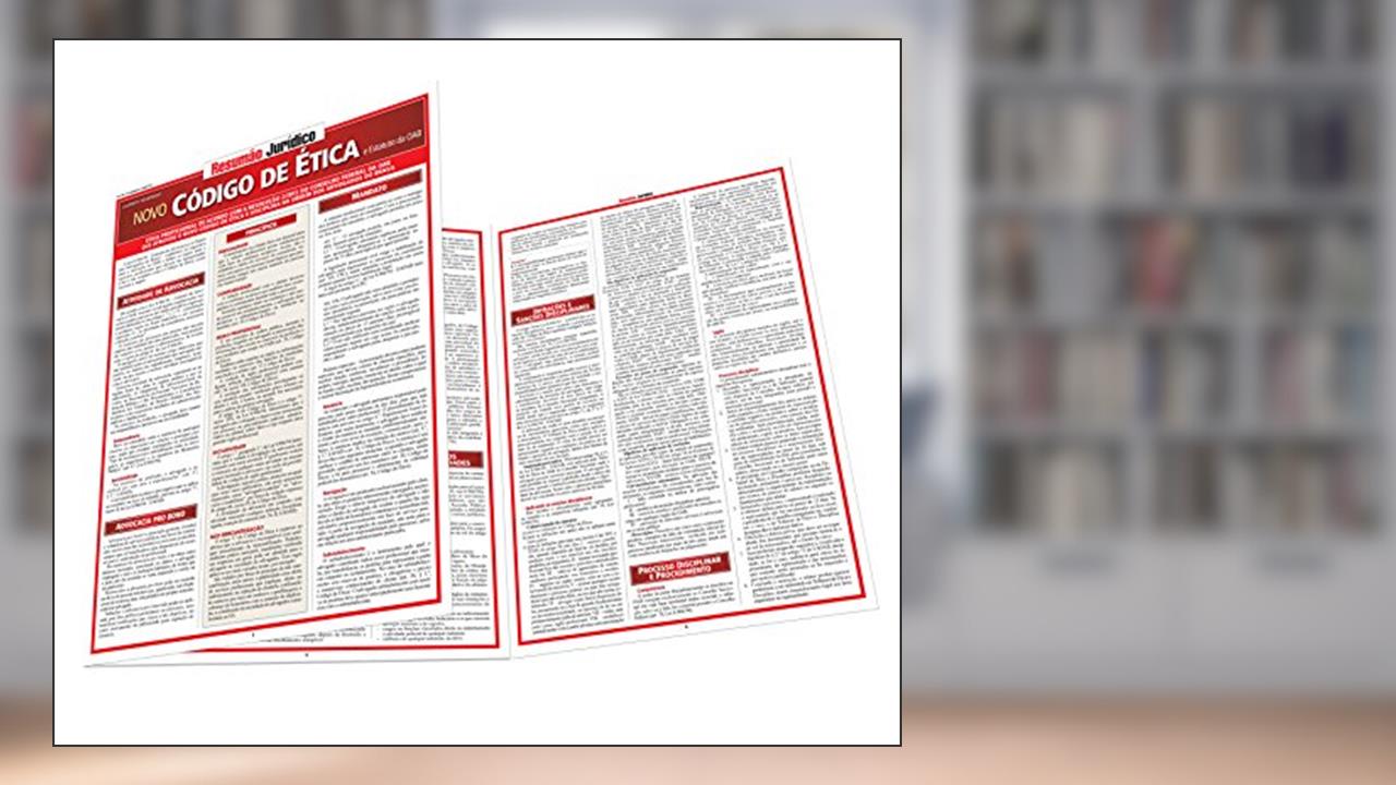 Capa de Novo Código de ética e Estatuto da OAB, do autor Laurady Figueiredo