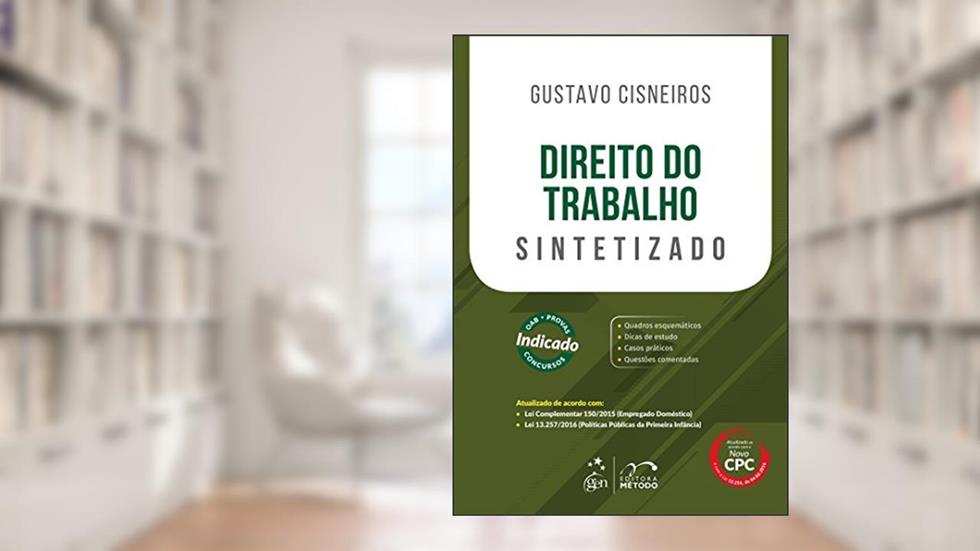 Direito do Trabalho - Sintetizado, do autor Gustavo Cisneiros