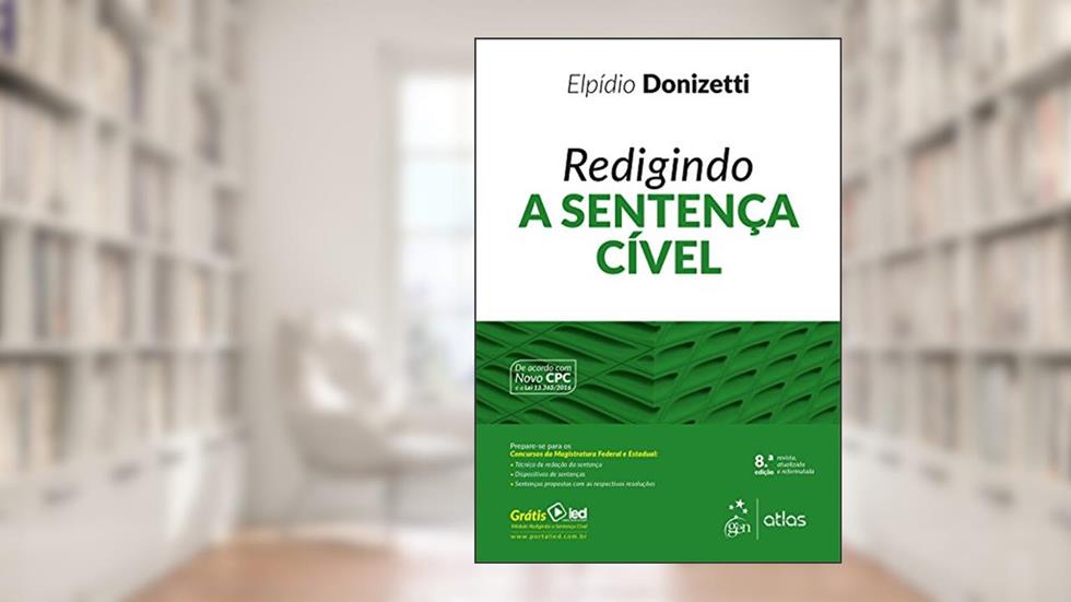 Redigindo Sentença Cível, do autor Elpidio Donizetti