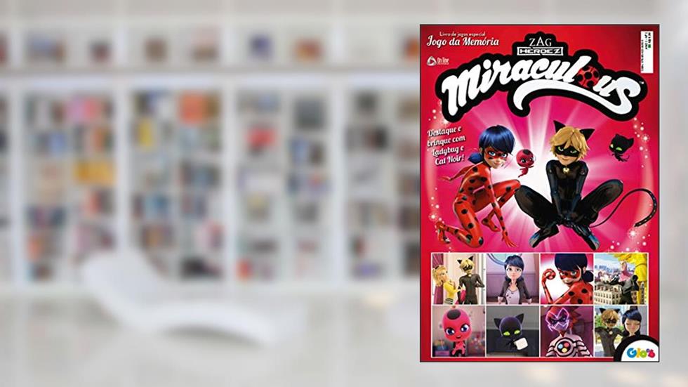 Ladybug - Livro de jogos especial - Jogo da memória 01: Destaque e brinque com Ladybug e Cat Noir!, do autor On Line Editora
