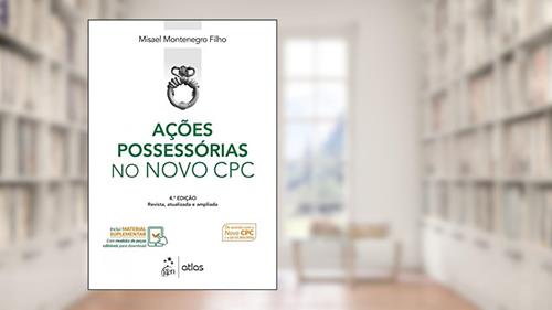 Capa de Ações Possessórias no Novo CPC, do autor Misael Montenegro Filho