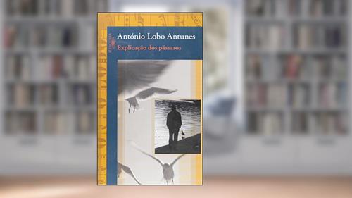 Capa de Explicação dos pássaros, do autor António Lobo Antunes