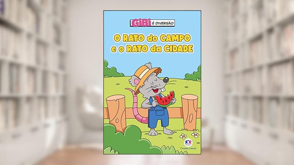 O rato do campo e o rato da cidade, do autor Paloma Blanca Alves Barbieri