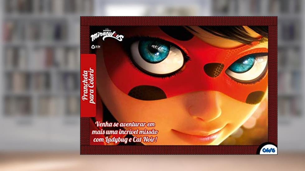 Ladybug - Prancheta para colorir - Vol. 2: Venha se aventurar em mais uma incrível missão com Ladybug e Cat Noir!, do autor On Line Editora