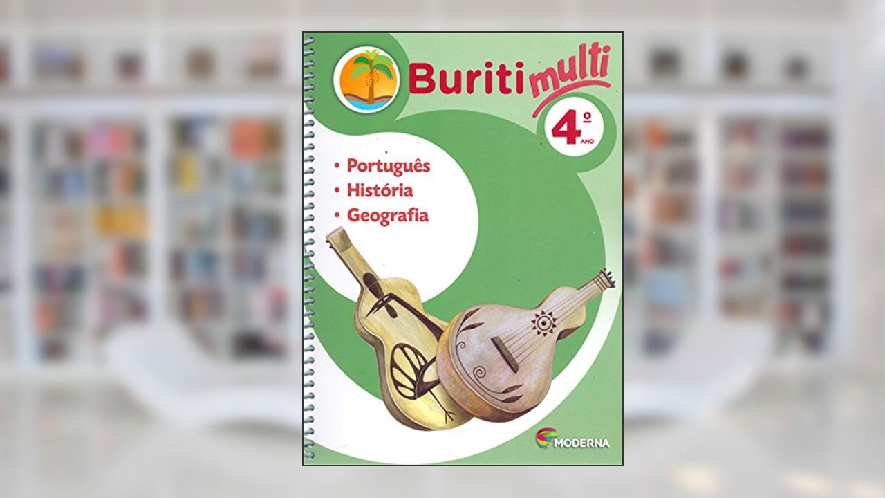 Capa de Buriti Multi. Português, História e Geografia (Integrado). 4º ano, do autor Vários Autores