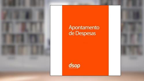 Capa de Apontamento De Despesas - Livro De Bolso - Laranja, do autor Reinaldo Domingos