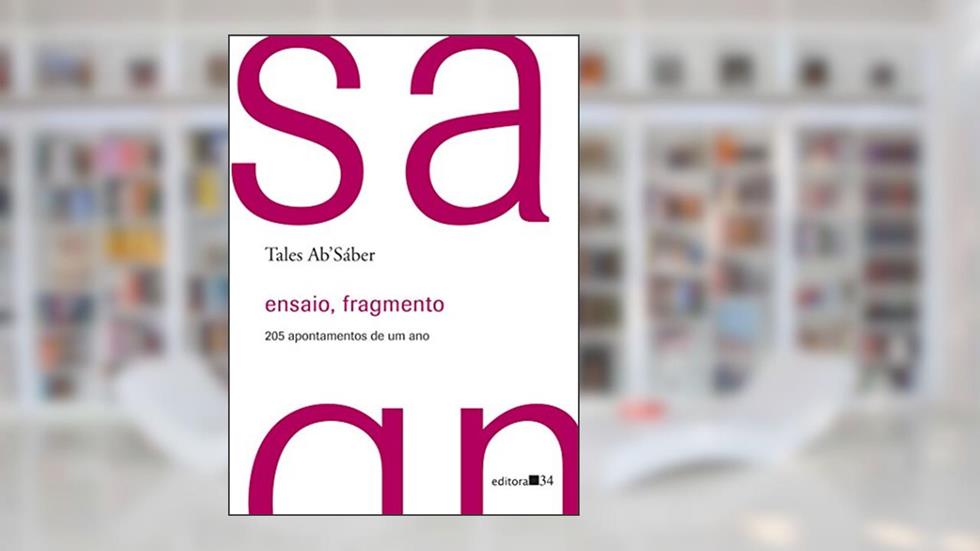 Ensaio, fragmento: 205 apontamentos de um ano, do autor Tales A. M. Sáber