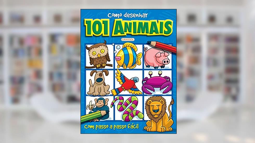 Como desenhar 101 animais, do autor Grupo Imagine That