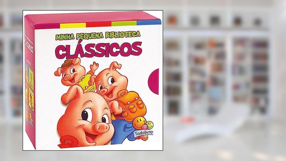Minha Pequena Biblioteca: Clássicos-kit c/05 und, do autor Roberto MARQUES  Cristina & BELLI