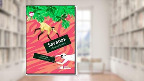 Capa de Savanas, do autor Marcelo Bizerril