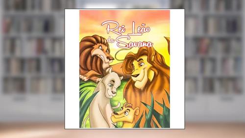 Capa de Mini - Clássicos: Rei Leão da Savana, do autor Roberto Belli