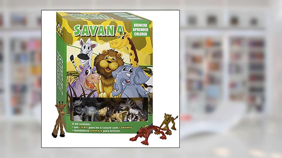 Brincar-aprender-colorir II: Savana, do autor EDICART