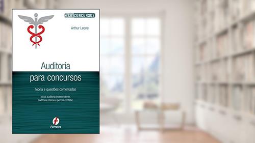 Capa de Auditora Para Concursos - Série Concursos, do autor Arthur Leone