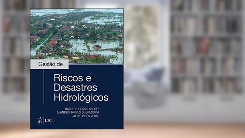 Capa de Gestão de Riscos e Desastres Hidrológicos, do autor Marcelo Marcelo Miguez