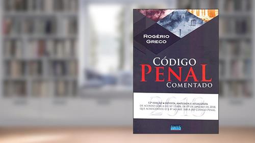 Capa de Código Penal Comentado, do autor Rogério Greco