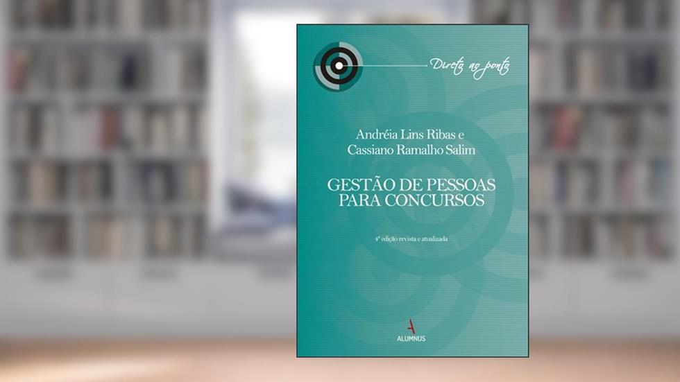 Gestão de Pessoas Para Concursos, do autor Andreia Ribas; Cassiano Salim