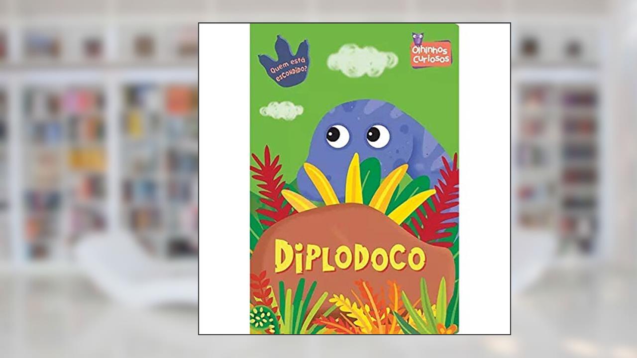 Capa de Ciranda Cultural Diplodoco: Quem está escondido?, Multicores, do autor Susie Brooks